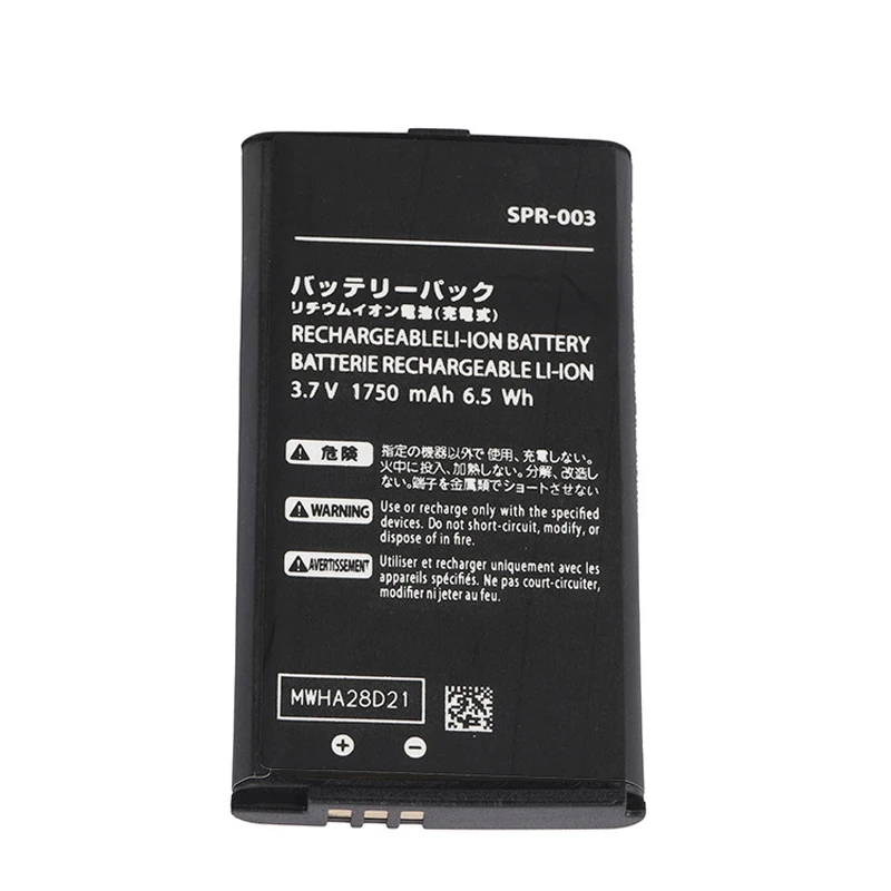 

SPR-003 3.7V 1750mah Rechargeable Li-ion Battery Pack for Nintendo 3DS LL/XL 3DSLL 3DSXL New 3DS XL Game Console Batteries