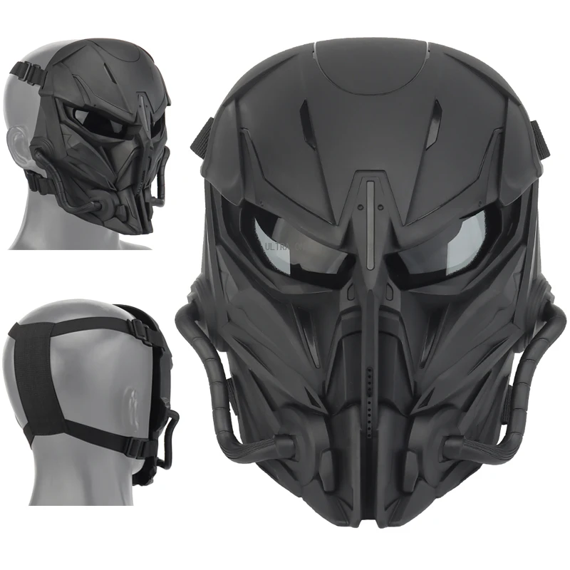 Tactical Mask CS War Game Airsoft Breathable Full Face Masks Shooting Hunting Sports Impact Resistant Gear Built-in Cushion Pad
Tactical Mask CS War Game Airsoft Breathable Full Face Masks Shooting Hunting Sports Impact Resistant Gear Built-in Cushion Pad