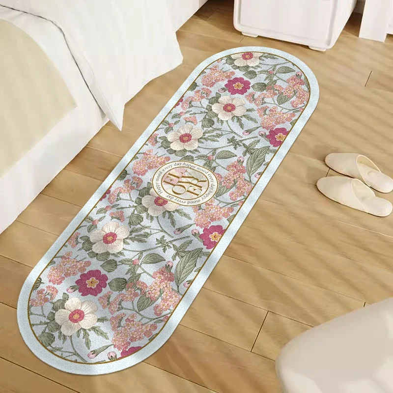 Flower Bedroom Rug Carpet Fluffy Children's Bedside Rug Livingroom Long Area Floor Mat Non-Slip Playmat Retro Bedroom Decoration
Flower Bedroom Rug Carpet Fluffy Children's Bedside Rug Livingroom Long Area Floor Mat Non-Slip Playmat Retro Bedroom Decoration