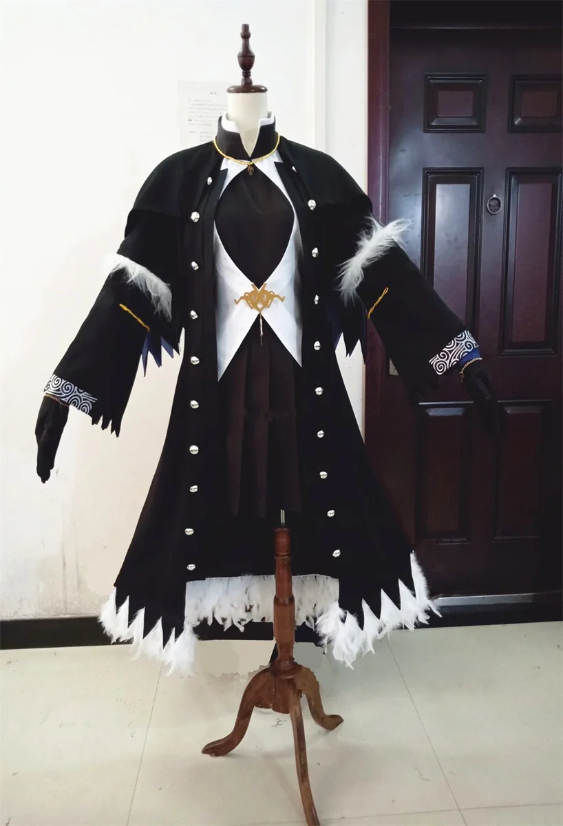 Anime Arknights Lappland Athens Bad Omens Garb Cosplay Costume Games Clothing Suit Women Dress Coat Gloves
Anime Arknights Lappland Athens Bad Omens Garb Cosplay Costume Games Clothing Suit Women Dress Coat Gloves