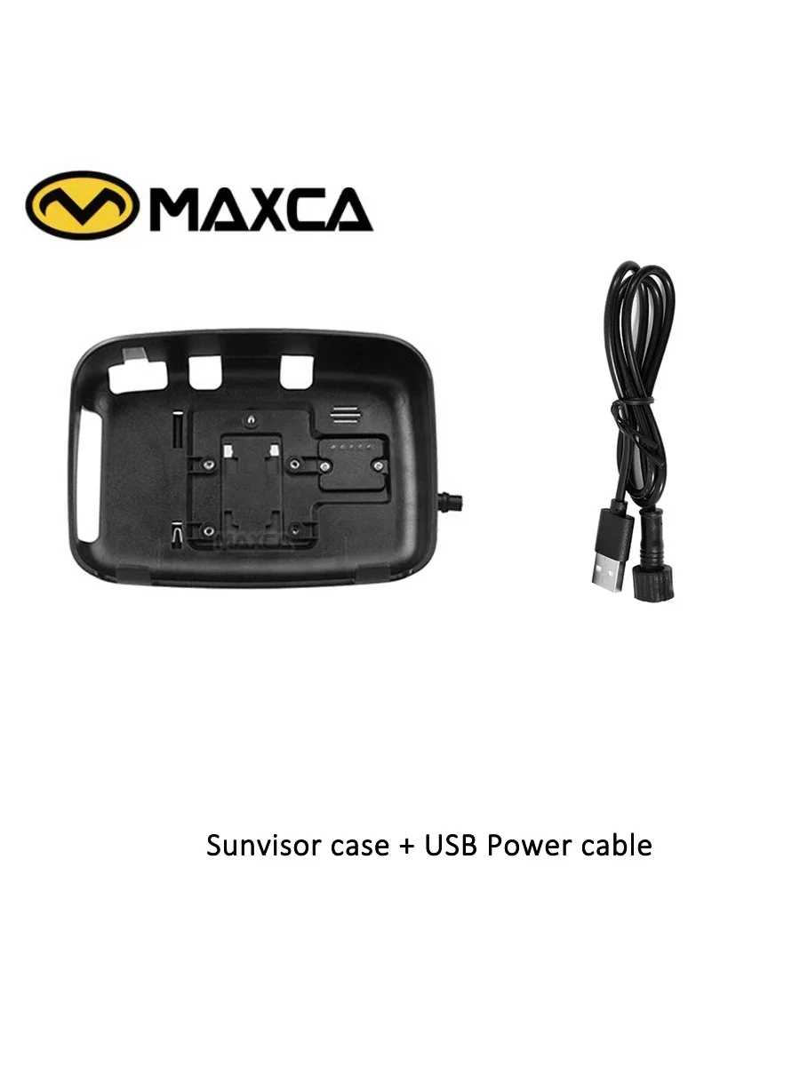 Sunvisor Case and USB power cable for Maxca C5 Pro android auto apple carplay motocycle Screen Factory origin
Sunvisor Case and USB power cable for Maxca C5 Pro android auto apple carplay motocycle Screen Factory origin