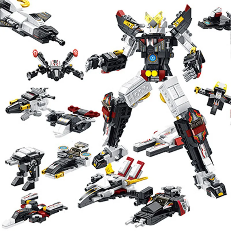 566PCS 12-in-1 RX-O Transformation Mech Action Figure Kit Building Blocks Sets Steam Robot Toys Best Gifts for Kids Aged 6Y
566PCS 12-in-1 RX-O Transformation Mech Action Figure Kit Building Blocks Sets Steam Robot Toys Best Gifts for Kids Aged 6Y