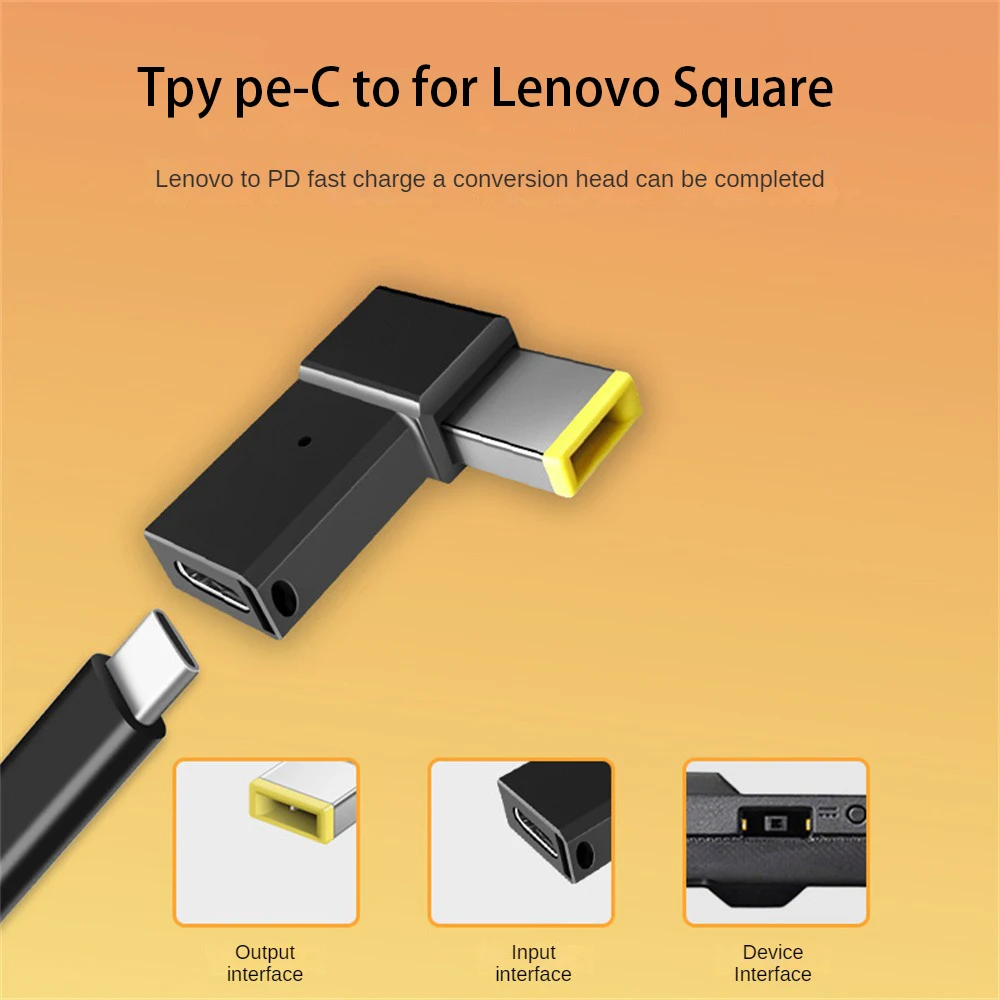 100W Laptop Power Charger Supply Adapter 5A 20V Connector Female Type-C To DC Male Jack Plug Converter For /HP/DELL
100W Laptop Power Charger Supply Adapter 5A 20V Connector Female Type-C To DC Male Jack Plug Converter For /HP/DELL