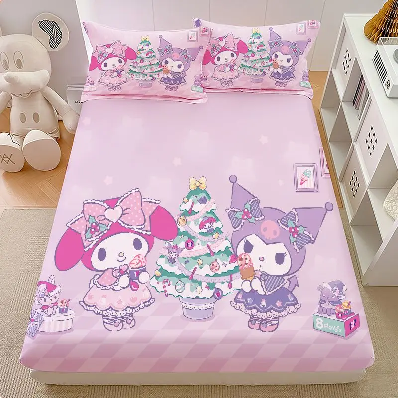 Постельное белье Kuromi Cinnamoroll аниме Kawaii Sanrio симпатичная мультяшная моя мелодия Нескользящая Обложка красивый подарок для девочек
Постельное белье Kuromi Cinnamoroll аниме Kawaii Sanrio симпатичная мультяшная моя мелодия Нескользящая Обложка красивый подарок для девочек