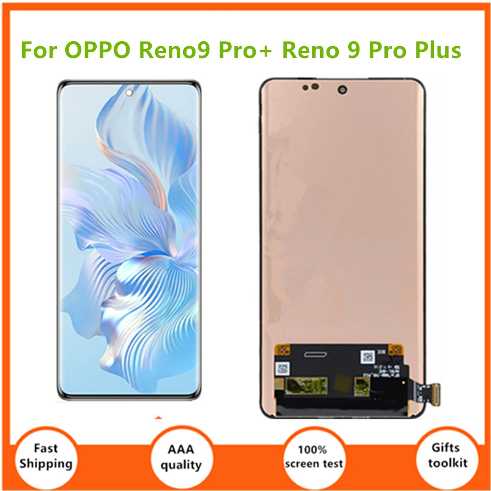 6.7" AMOLED For OPPO Reno9 Pro+ Reno 9 Pro Plus PHM110 PGX110 PGW110 LCD Display Touch Screen Digitizer Assembly
6.7" AMOLED For OPPO Reno9 Pro+ Reno 9 Pro Plus PHM110 PGX110 PGW110 LCD Display Touch Screen Digitizer Assembly