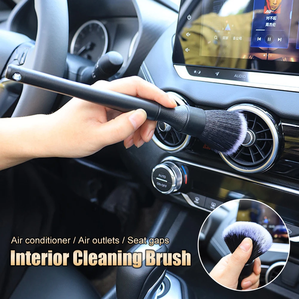 Car Detailing Brush Fibre Super Soft Cleaning Brush Car Interior Detailing Kit Electrostatic Dust Remove Tools Wash Accessories
Car Detailing Brush Fibre Super Soft Cleaning Brush Car Interior Detailing Kit Electrostatic Dust Remove Tools Wash Accessories