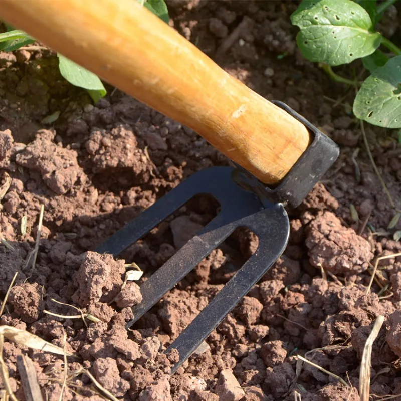 Garden Wood Handle Flower Hoe Spike Harrow Small Single Hoe Garden Tools Garden Pickaxe Agricultural Outdoor Tools
Garden Wood Handle Flower Hoe Spike Harrow Small Single Hoe Garden Tools Garden Pickaxe Agricultural Outdoor Tools