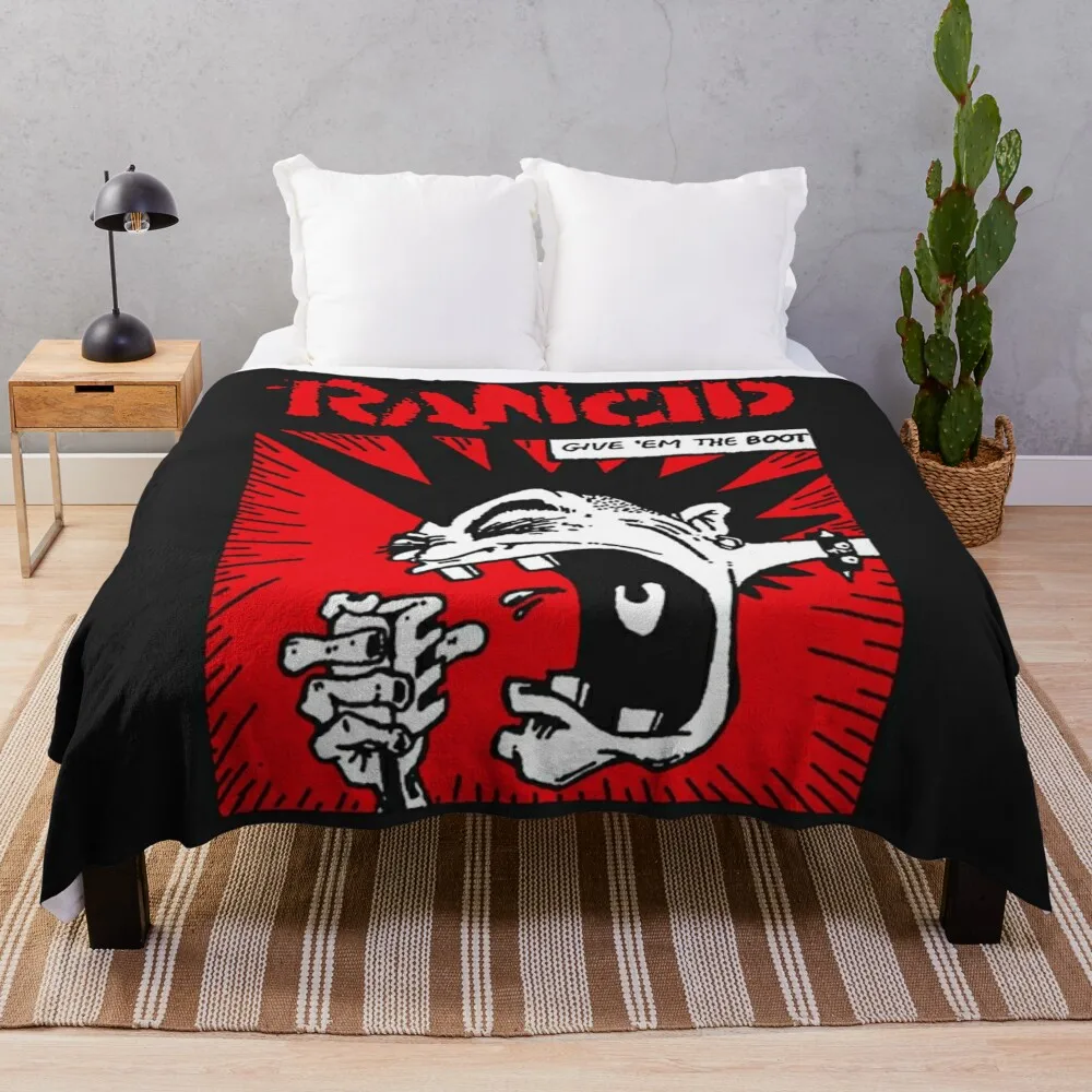 Rancid Throw Blanket Fluffy Shaggy Blanket warm winter blanket Multi-Purpose
Rancid Throw Blanket Fluffy Shaggy Blanket warm winter blanket Multi-Purpose