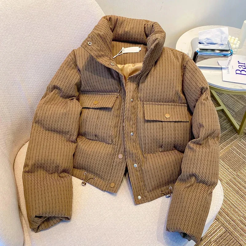 Gidyq Winter Women Korean Parkas Fashion Thick Warm Cropped Loose Down Jacket Casual Female Streetwear Button Puffty Coats New
Gidyq Winter Women Korean Parkas Fashion Thick Warm Cropped Loose Down Jacket Casual Female Streetwear Button Puffty Coats New