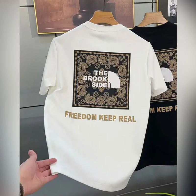 Men's Oversized 2023 Pure Cotton Short Sleeve Tee Men T Shirts Breathable T-shirts Y2k Tops Clothes Streetwear Harajuku Fashion
Men's Oversized 2023 Pure Cotton Short Sleeve Tee Men T Shirts Breathable T-shirts Y2k Tops Clothes Streetwear Harajuku Fashion