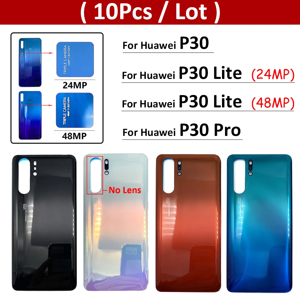 10Pcs/Lot, Back Glass Rear Cover For Huawei P30 Lite Pro Battery Door Housing Battery back cover With Logo
10Pcs/Lot, Back Glass Rear Cover For Huawei P30 Lite Pro Battery Door Housing Battery back cover With Logo