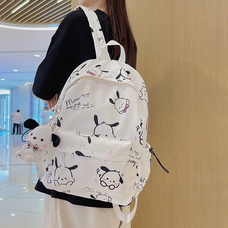 2023 Sanrio Pochacco Kawaii Anime New High Appearance Student School Bag Cute Cartoon Large Capacity Girls Backpack Toys Kids
2023 Sanrio Pochacco Kawaii Anime New High Appearance Student School Bag Cute Cartoon Large Capacity Girls Backpack Toys Kids