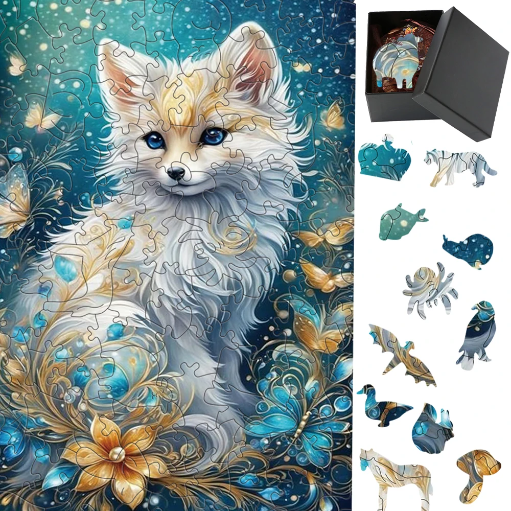 Fox Montessori Educational Toys For Children Wooden Puzzles Brain Trainer Children Games Animal Puzzle Toys Board Set Toy
Fox Montessori Educational Toys For Children Wooden Puzzles Brain Trainer Children Games Animal Puzzle Toys Board Set Toy