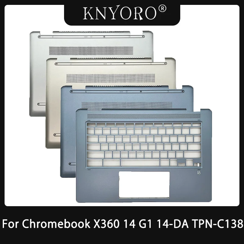 New Cover For HP Chromebook X360 14 G1 14-DA TPN-C138 Laptop Palmrest Upper Top Case Bottom Case Silver Blue Golden L50830-001
New Cover For HP Chromebook X360 14 G1 14-DA TPN-C138 Laptop Palmrest Upper Top Case Bottom Case Silver Blue Golden L50830-001