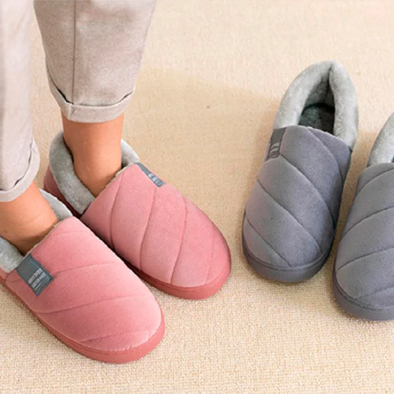 Women Men Plush Slippers Winter Warm home Cotton Shoes Couples Indoor House Bedroom Slides Non Slip Solid Concise Large Size 45
Women Men Plush Slippers Winter Warm home Cotton Shoes Couples Indoor House Bedroom Slides Non Slip Solid Concise Large Size 45