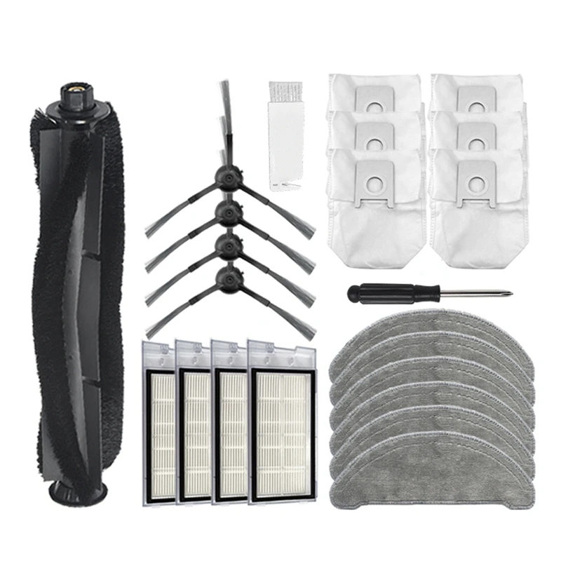 Аксессуары для пылесоса Roidmi EVE Plus, мешок для сбора пыли, HEPA фильтр, Швабра, основная щетка, боковая щетка, запасные части
Аксессуары для пылесоса Roidmi EVE Plus, мешок для сбора пыли, HEPA фильтр, Швабра, основная щетка, боковая щетка, запасные части