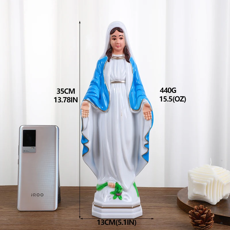 35 cm Large Catholic Virgin Mary Church Prayer Room Prayer Room Family Decoration of Nightlights Facial Faces Jesus Cross Series
35 cm Large Catholic Virgin Mary Church Prayer Room Prayer Room Family Decoration of Nightlights Facial Faces Jesus Cross Series