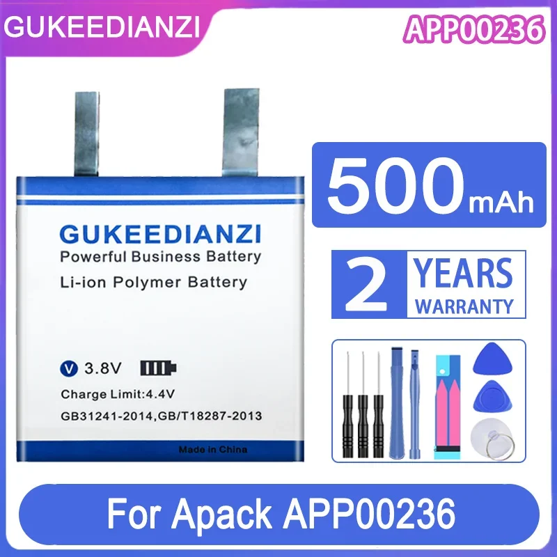 Сменный аккумулятор GUKEEDIANZI APP00236 (362727) App00278 (502526) 500 мАч/650 мАч для часов Apack APP00236 APP00278
Сменный аккумулятор GUKEEDIANZI APP00236 (362727) App00278 (502526) 500 мАч/650 мАч для часов Apack APP00236 APP00278