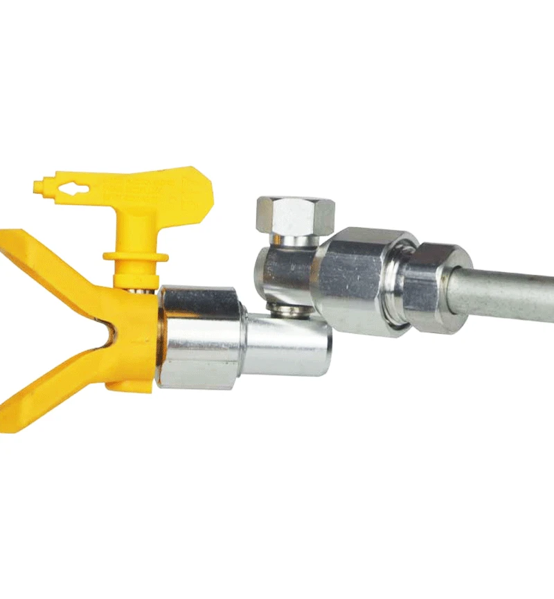 Airless Paint Sprayer Swivel Joint Adapter Universal Boutique Aluminum Alloy Airless Spray Gun Connector 360 Rotatable Joint
Airless Paint Sprayer Swivel Joint Adapter Universal Boutique Aluminum Alloy Airless Spray Gun Connector 360 Rotatable Joint