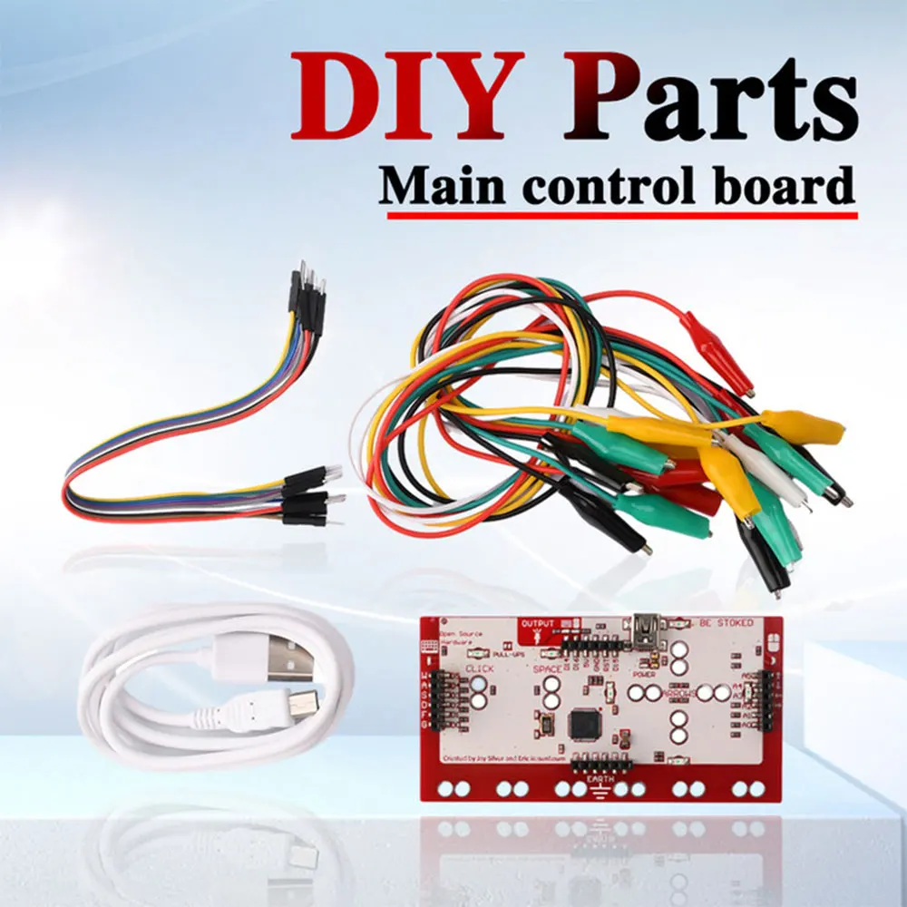 1Set For Makey Main Control Board Controller Module DIY Kit with USB Cable Clip for Makey Practical Child's Gifts
1Set For Makey Main Control Board Controller Module DIY Kit with USB Cable Clip for Makey Practical Child's Gifts