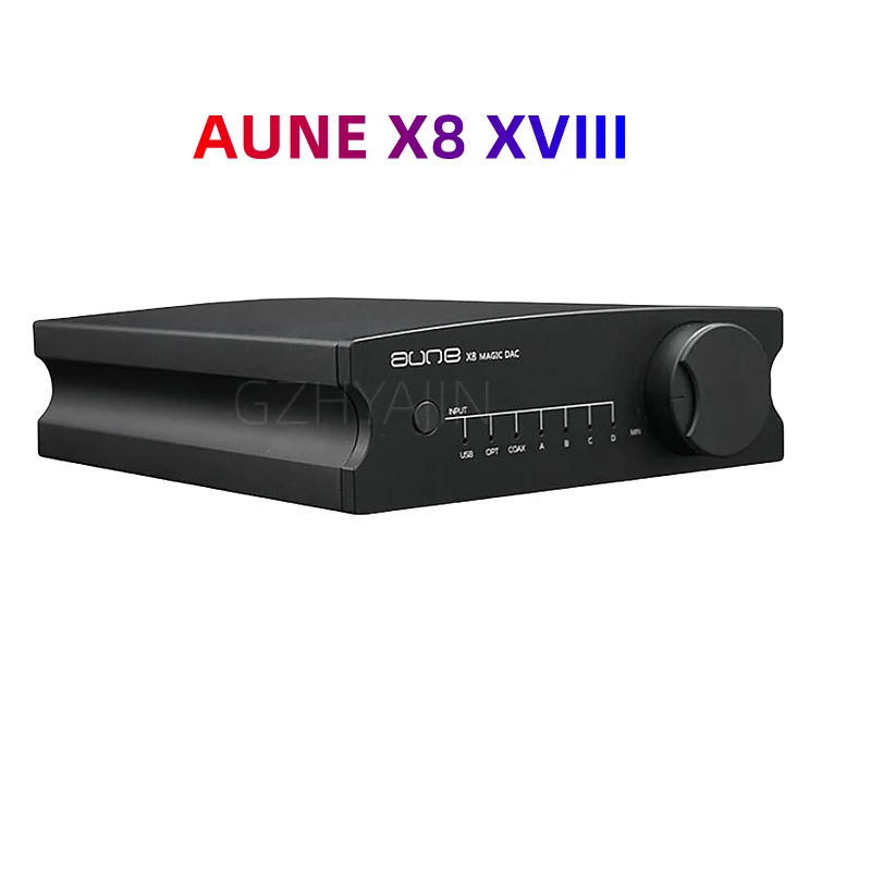 

AUNE X8 XVIII Flagship Digital Audio Decoder HIFI Lossless Fever ES9038 DSD512 Bluetooth Decoding With Front-end Amplier 32Bit