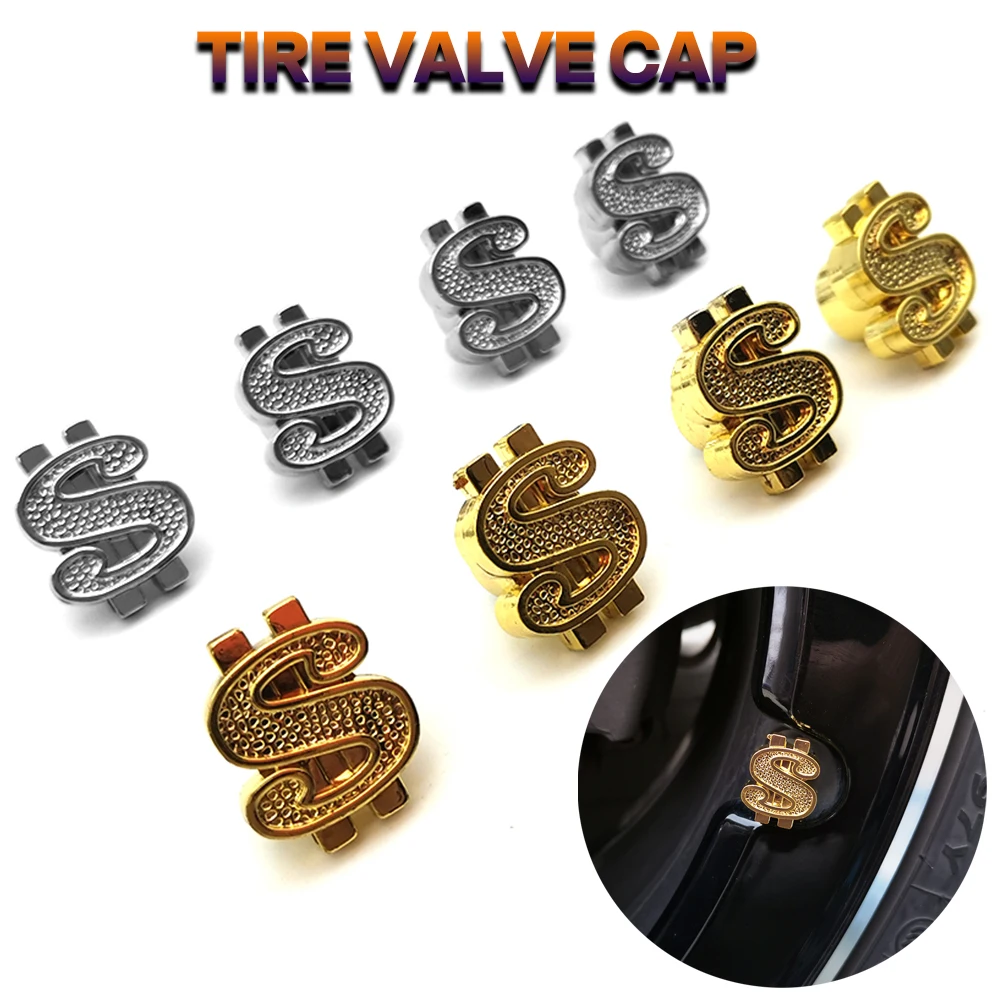 4PCs US Dollar Car Tire Valve Stem Caps Tyre Air Dust Cover Truck Bicycle Wheel Valve Cap Copper Core Antirust Leakproof Cap
4PCs US Dollar Car Tire Valve Stem Caps Tyre Air Dust Cover Truck Bicycle Wheel Valve Cap Copper Core Antirust Leakproof Cap
