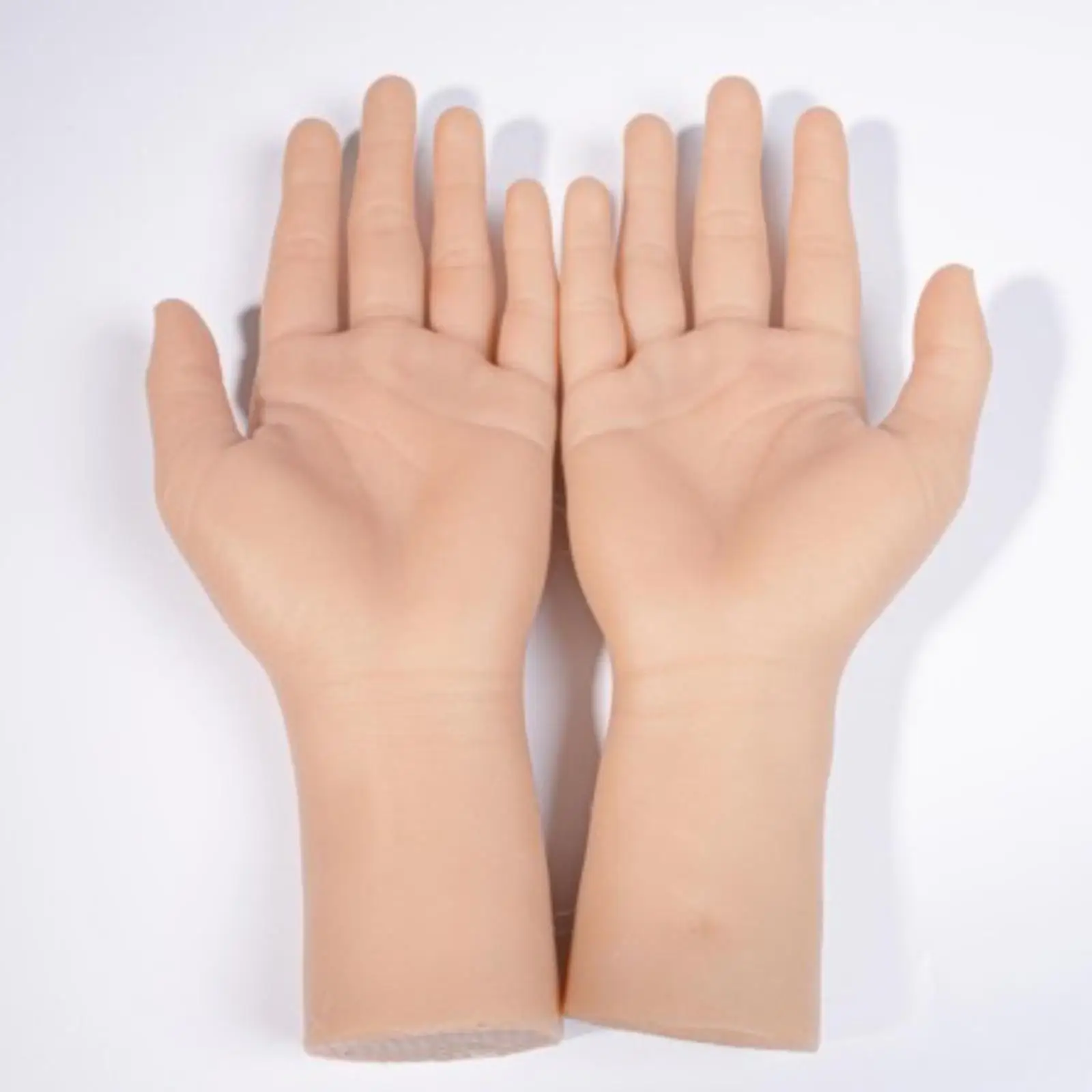 SilicPractice Sized Skin Hands Hand Model for Display Education Nail ,Art ,Starter ,Beginners
SilicPractice Sized Skin Hands Hand Model for Display Education Nail ,Art ,Starter ,Beginners