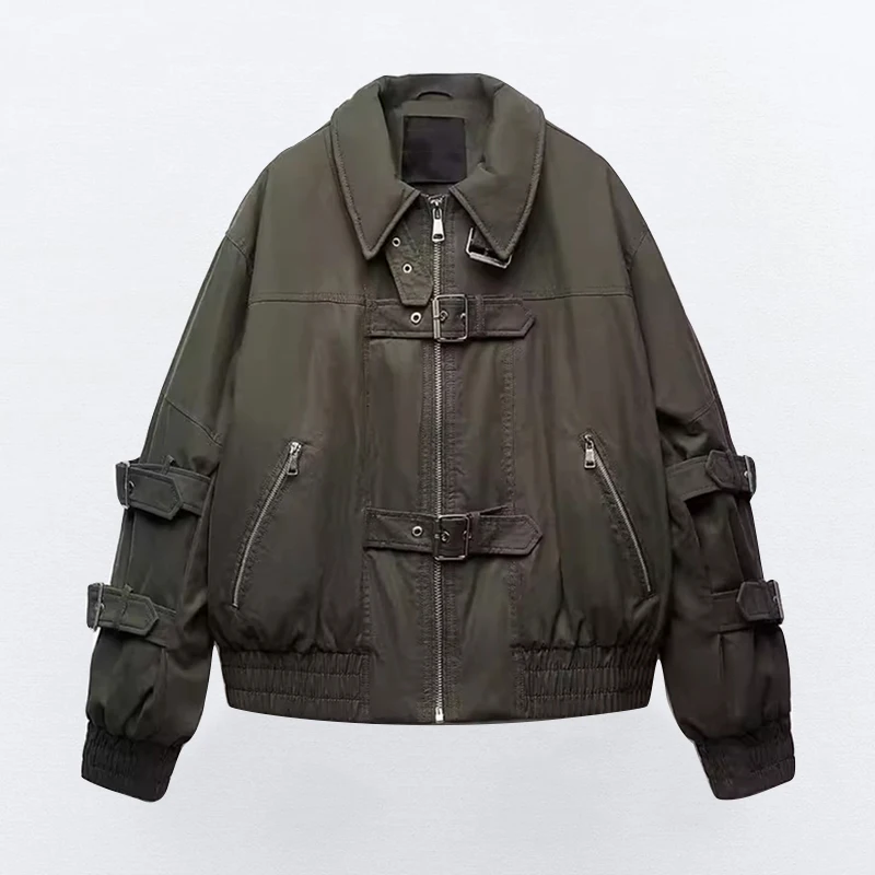 2024 Autumn Winter Bomber Jacket Women Lapel Zipper Baseball Jacket Y2K Outwear Streetwear Female Loose Long Sleeve Warm Coat
2024 Autumn Winter Bomber Jacket Women Lapel Zipper Baseball Jacket Y2K Outwear Streetwear Female Loose Long Sleeve Warm Coat