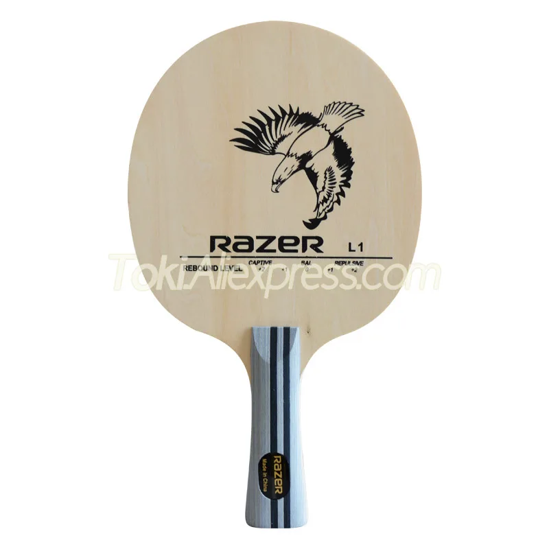 Original RAZER L1 Table Tennis Blade Racket (5 Ply Wood Allround) Ping Pong Bat Paddle
Original RAZER L1 Table Tennis Blade Racket (5 Ply Wood Allround) Ping Pong Bat Paddle