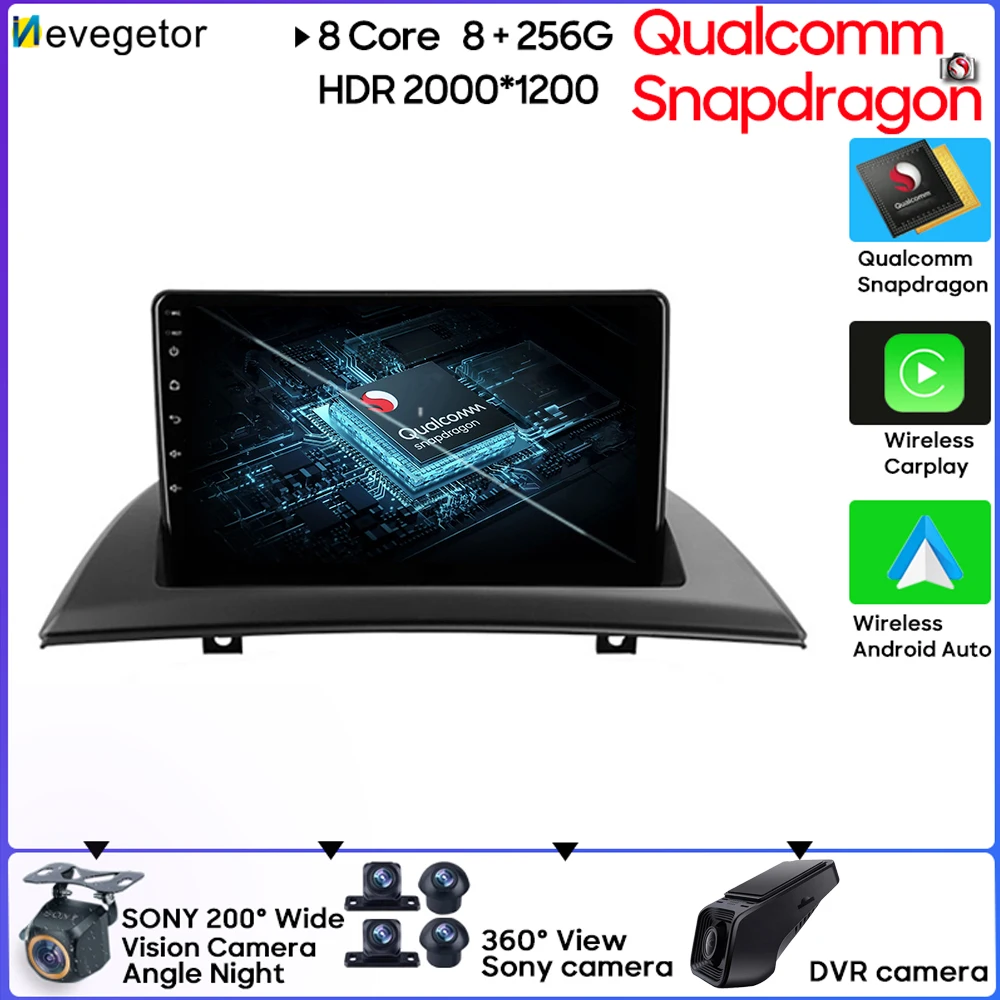 9 Inch Qualcomm Snapdragon Android 13 For BMW X3 E83 2003 - 2010 GPS Android Multimedia System Car Radio Player No 2din DVD
9 Inch Qualcomm Snapdragon Android 13 For BMW X3 E83 2003 - 2010 GPS Android Multimedia System Car Radio Player No 2din DVD