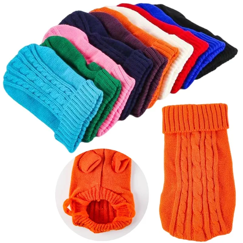 Small Dog Cat Knitted Clothes Winter Puppy Sweater for Small Large Dogs Vest French Bulldog Chihuahua Outfits Dog Accessories
Small Dog Cat Knitted Clothes Winter Puppy Sweater for Small Large Dogs Vest French Bulldog Chihuahua Outfits Dog Accessories