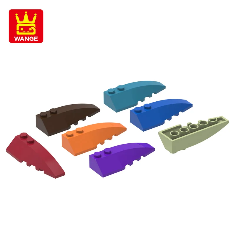 20 Pcs/lot 2x6 Right Wedge Block Moc Color Accessories Compatible with 41747 Bricks DIY Children's Toy Assembly Gift Box
20 Pcs/lot 2x6 Right Wedge Block Moc Color Accessories Compatible with 41747 Bricks DIY Children's Toy Assembly Gift Box