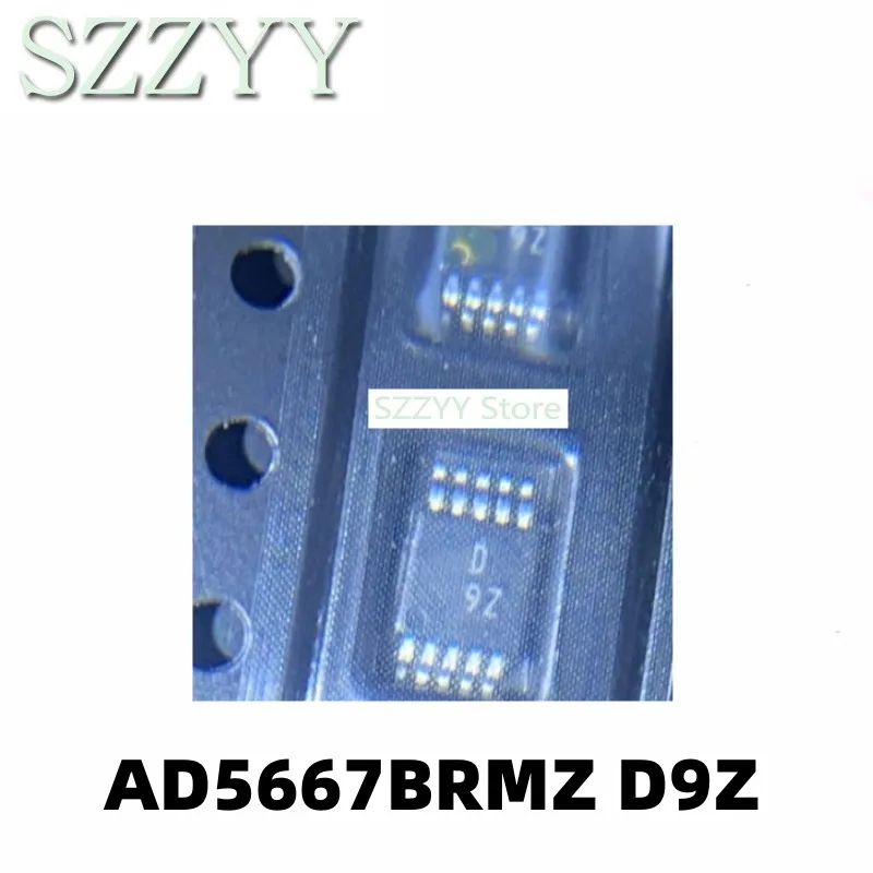 

5 шт. AD5667BRMZ экранная печать D9Z MSOP10 контактный патч 16 бит DAC Стандартный чип