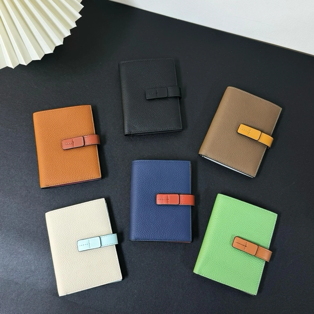 

Portable Women's Short Money Clip Mixed Color Leather Textured Multi-Cards Holder Zero Wallet Unisex Fashion Zipper Pocket Purse