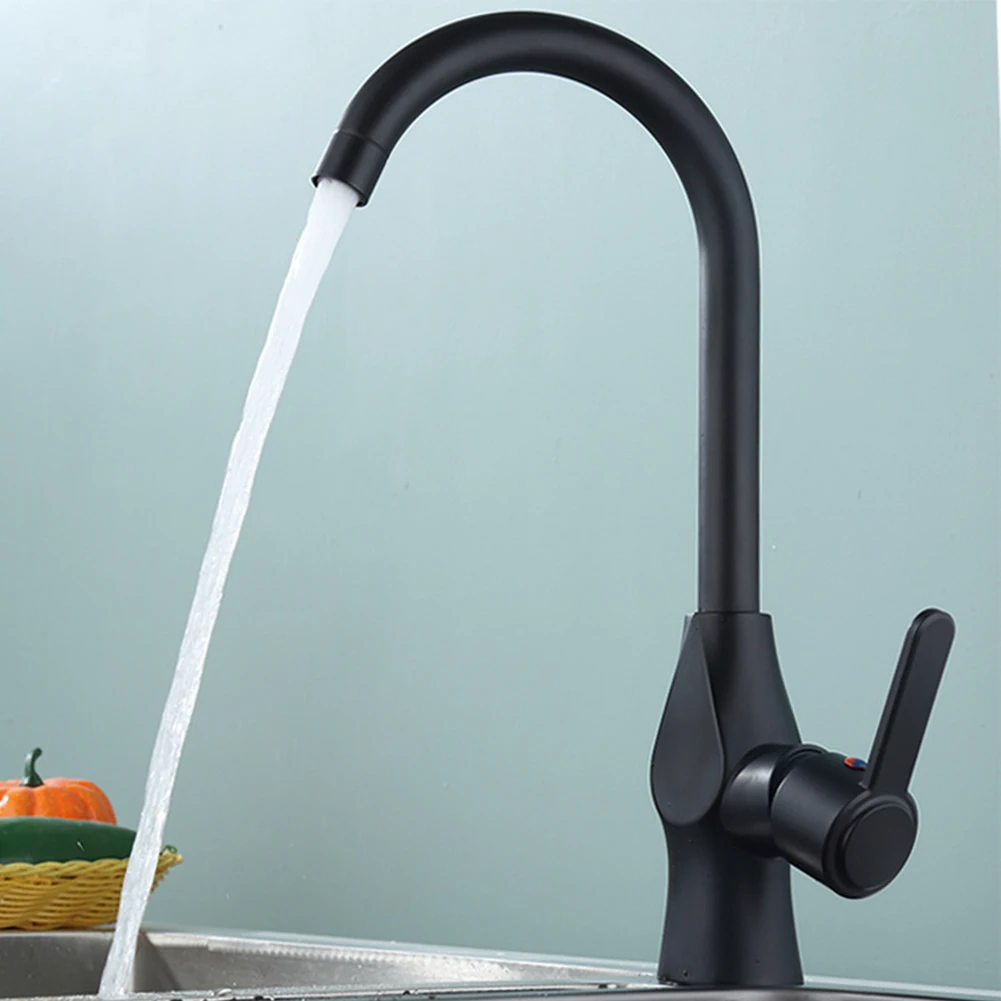 Kitchen Faucet Hot Cold Water Mixer Tap Swivel Faucet Deck Mounted Household Basin Sprayer Black Silver Kitchen Sink Tap
Kitchen Faucet Hot Cold Water Mixer Tap Swivel Faucet Deck Mounted Household Basin Sprayer Black Silver Kitchen Sink Tap