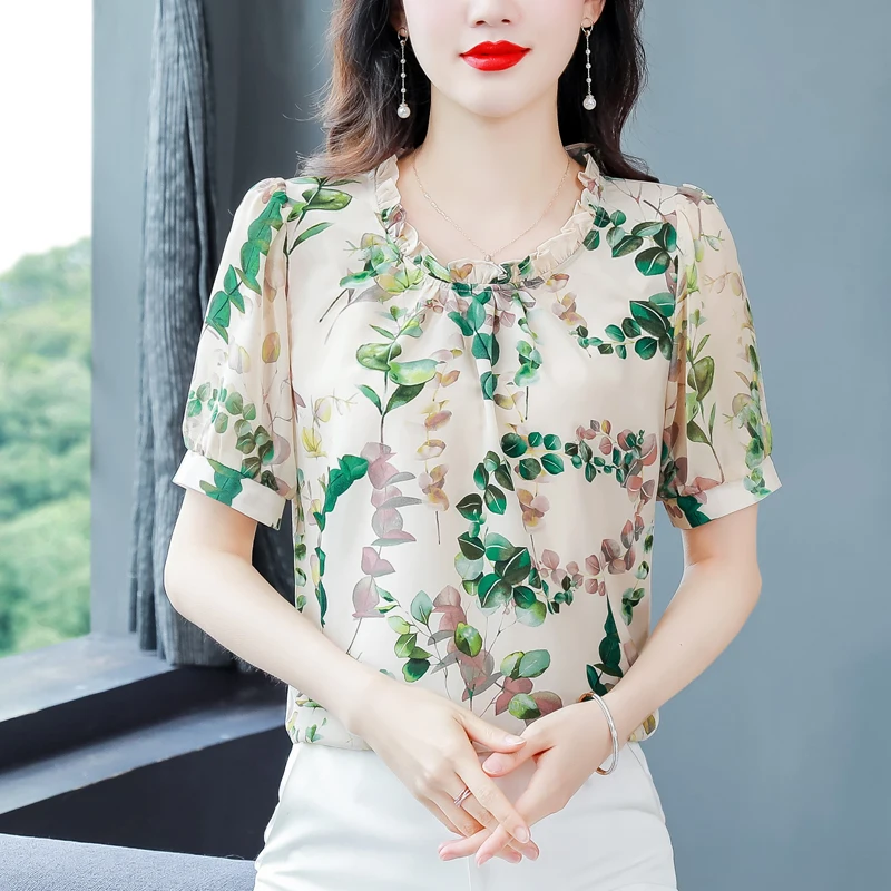Women's Short Sleeve Shirt, Tops, Korean Style, Middle Aged, Female Clothing, All-Match, Summer, New, Fashion, T11, 2023
Women's Short Sleeve Shirt, Tops, Korean Style, Middle Aged, Female Clothing, All-Match, Summer, New, Fashion, T11, 2023