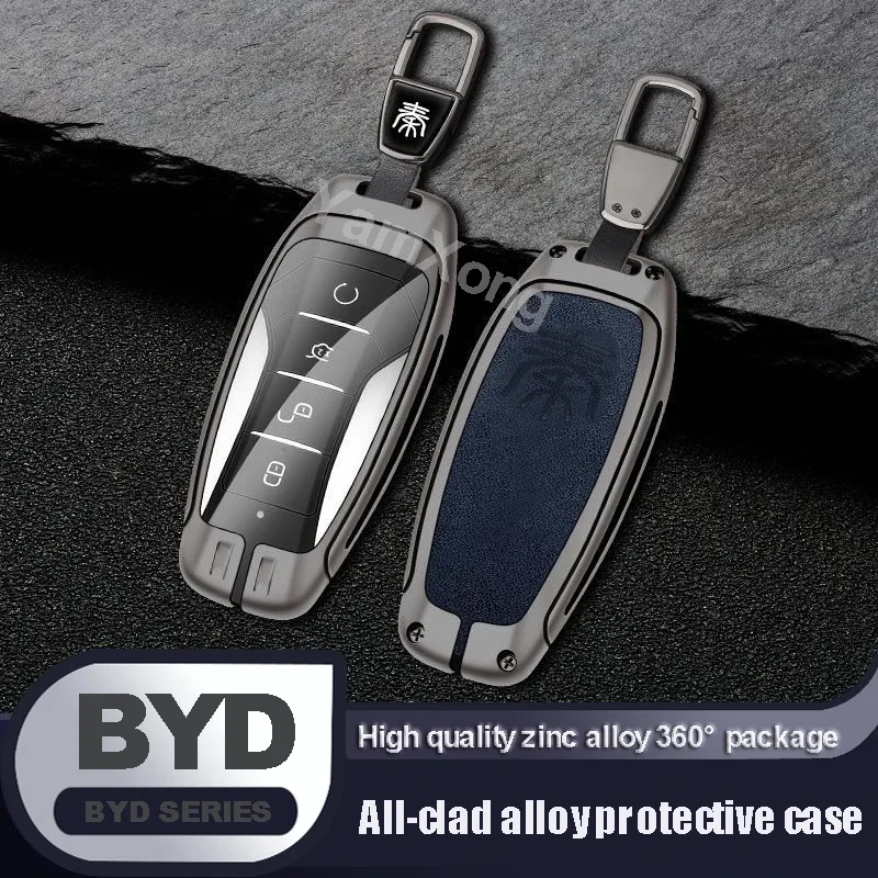 Alloy Remote Key Case Cover BYD Qin Plus Car Key Case Advanced e2 New Energy DMI Automotive Special Case Key Protection Shell
Alloy Remote Key Case Cover BYD Qin Plus Car Key Case Advanced e2 New Energy DMI Automotive Special Case Key Protection Shell