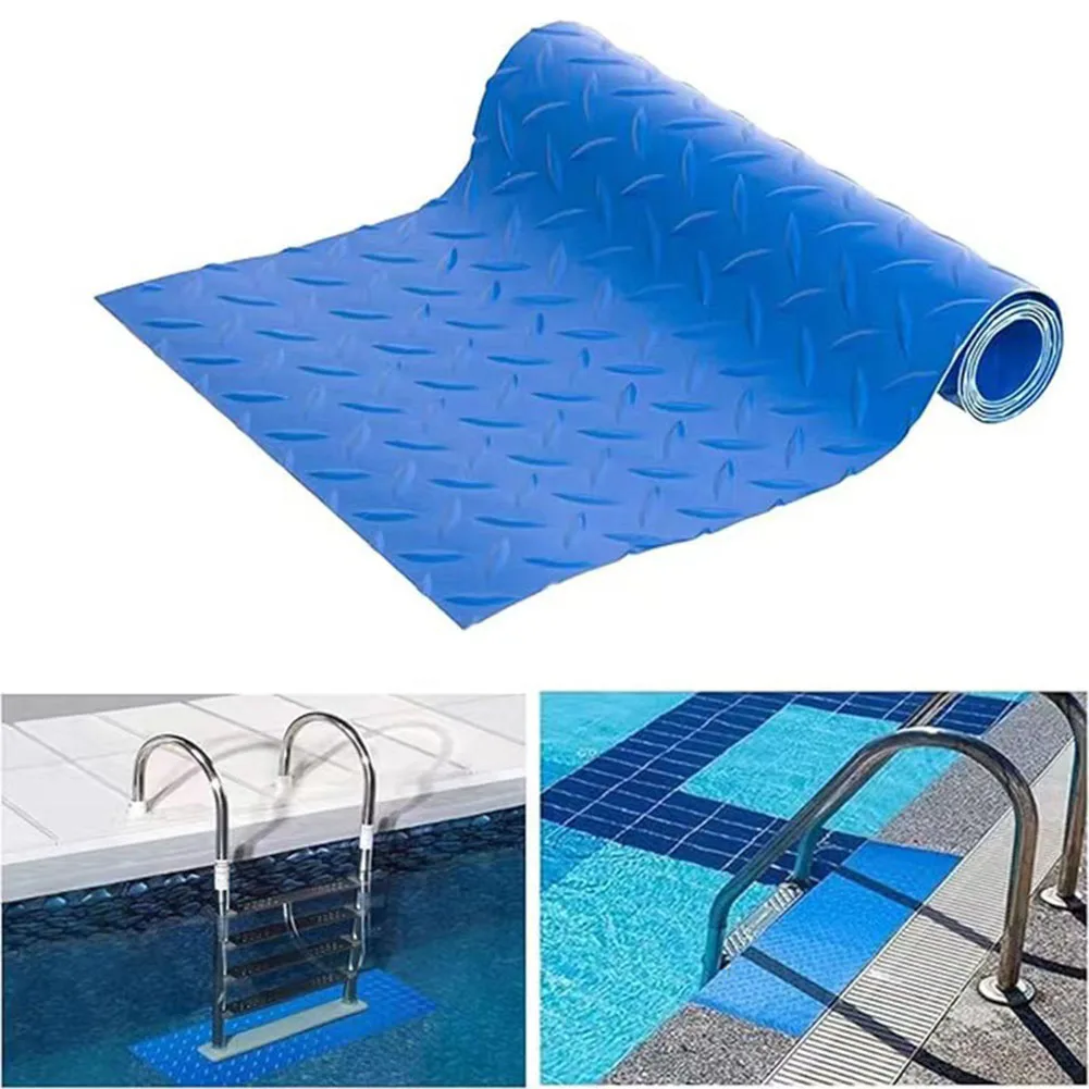 Large Swimming Pool Ladder Mat Anti-Slip Texture Protection Step Pad Foot Mat PVC Step Mat Reusable Pool Liner
Large Swimming Pool Ladder Mat Anti-Slip Texture Protection Step Pad Foot Mat PVC Step Mat Reusable Pool Liner