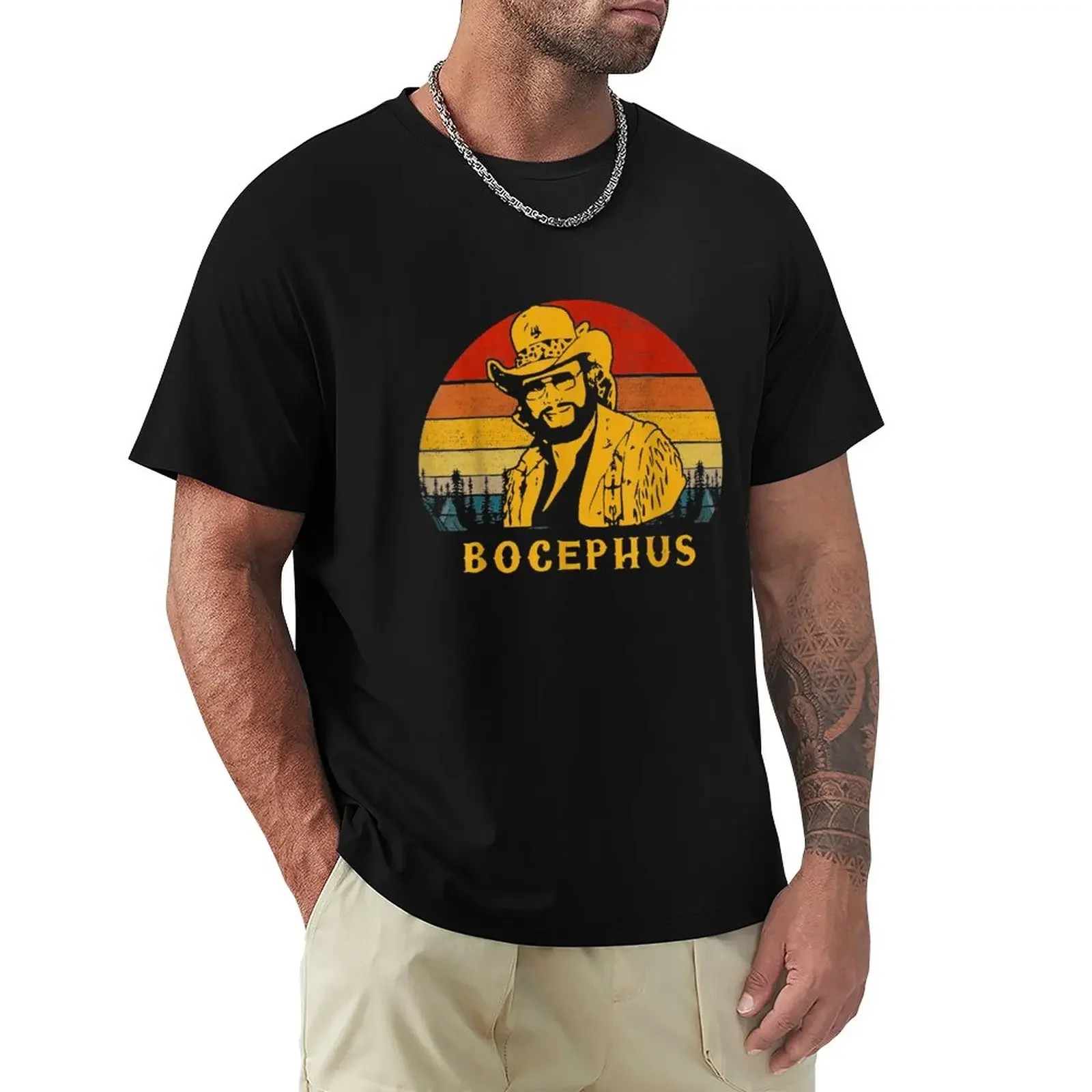 

Vintage Bocephus, Hank Jr Distressed WIlliams Funny Tee T-Shirt oversizeds plain vintage clothes customs t shirt for men