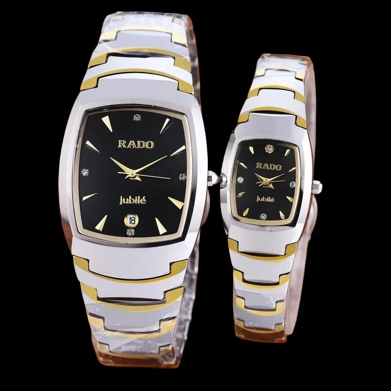 

2023 Rado Classic Style Original Watches for Mens women Full Stainless Steel Automatic Date Watch Quality Sports AAA Clocks