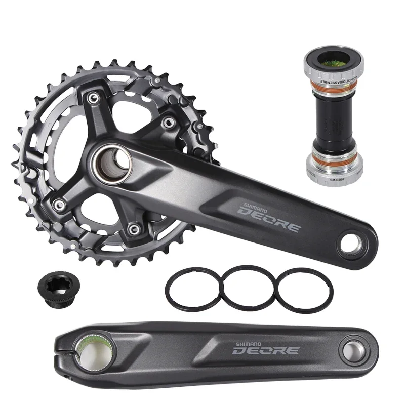 Велосипедные детали Shimano DEORE FC-M4100 шатун для горного велосипеда 2x10-speed EIEIO 36-26T 170 мм, 2 шт.
Велосипедные детали Shimano DEORE FC-M4100 шатун для горного велосипеда 2x10-speed EIEIO 36-26T 170 мм, 2 шт.