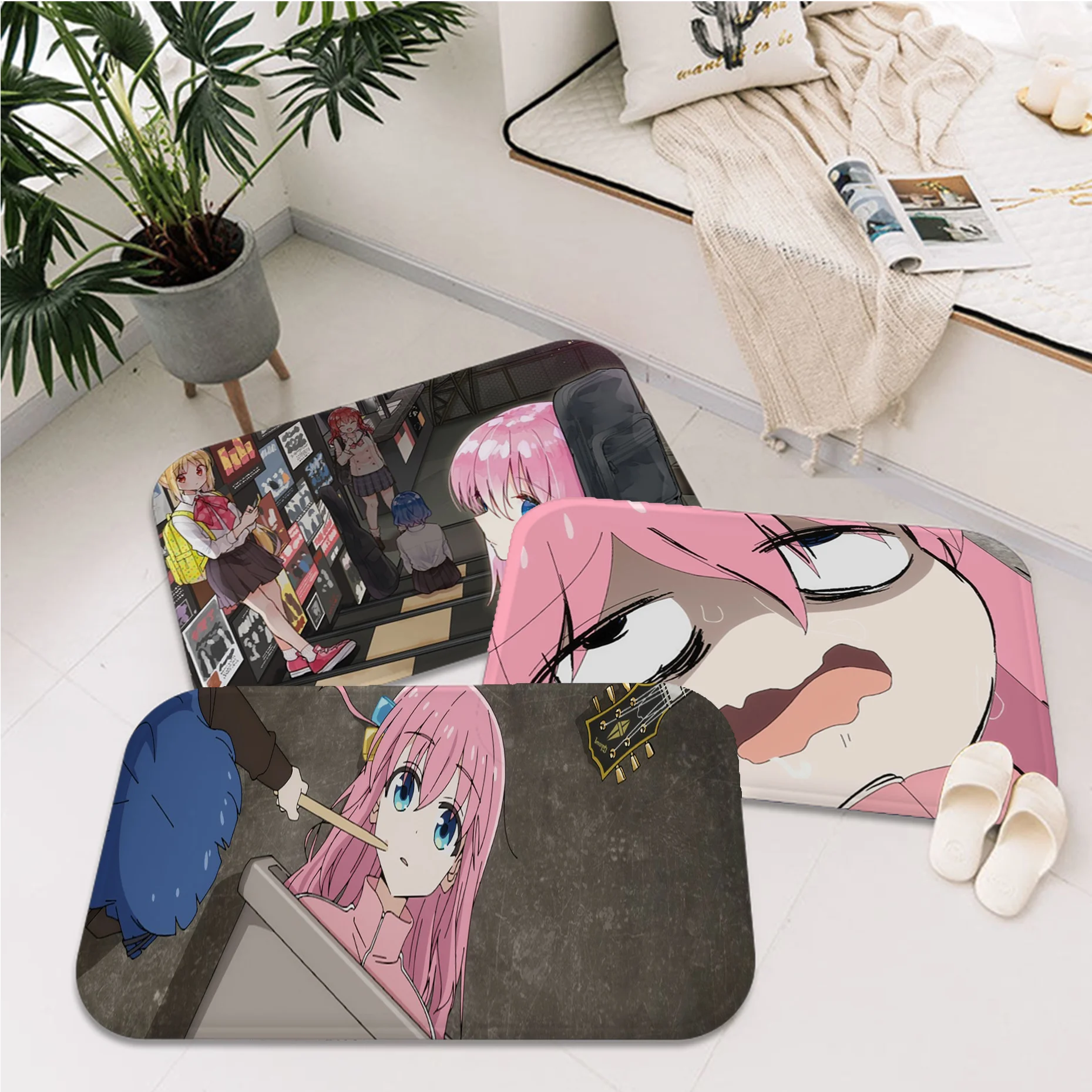 Anime Bocchi The Rock Floor Mat Bathroom Mat Kids Room Bedroom Decoration Balcony Anti-Slip Doormat Living Room Welcome Rug
Anime Bocchi The Rock Floor Mat Bathroom Mat Kids Room Bedroom Decoration Balcony Anti-Slip Doormat Living Room Welcome Rug