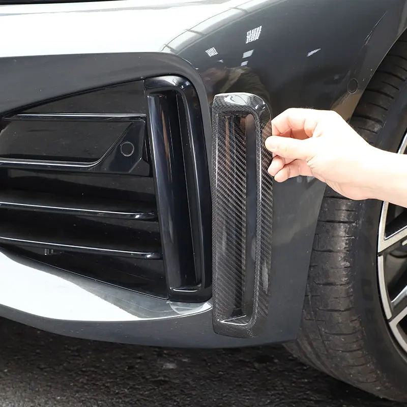 For BMW 4 Series G26 2022-2023 Real Carbon Fiber Front Fog Light Frame Cover Trim Stickers Car Accessories
For BMW 4 Series G26 2022-2023 Real Carbon Fiber Front Fog Light Frame Cover Trim Stickers Car Accessories