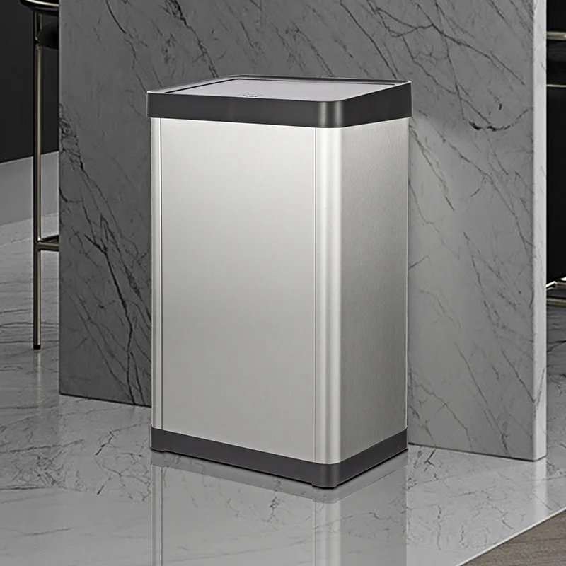 Household detachable stainless steel hand trash can, kitchen, living room, large capacity storage, space saving source
Household detachable stainless steel hand trash can, kitchen, living room, large capacity storage, space saving source