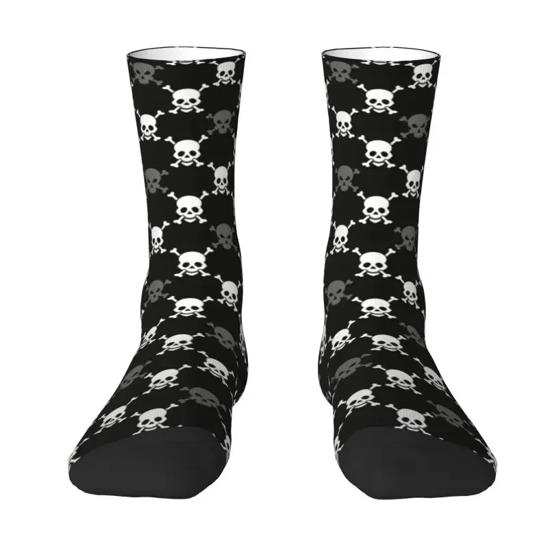 Men's gothic gray and white skulls socks, funny, warm, comfortable, 3D printing, modules, crew, unisex
Men's gothic gray and white skulls socks, funny, warm, comfortable, 3D printing, modules, crew, unisex