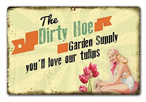 Dirty Hoe Garden Supply Tulips Beauty Girl Retro Vintage Metal Tin Sign Home Kitchen Bedroom Hotel Restaurant Wall Art Decor Sig
Dirty Hoe Garden Supply Tulips Beauty Girl Retro Vintage Metal Tin Sign Home Kitchen Bedroom Hotel Restaurant Wall Art Decor Sig
