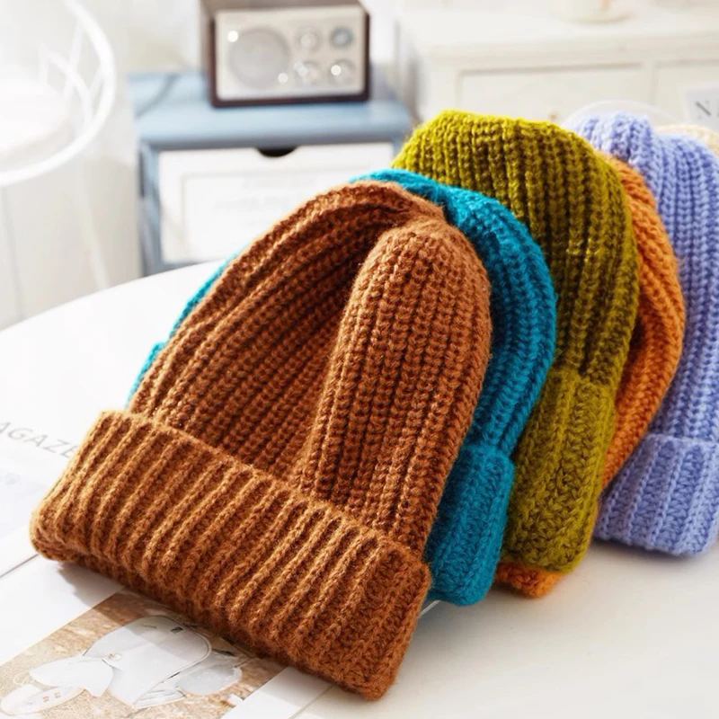 New Women Knitted Hats Beanie Soft Winter Warm Cap for Girls Fashion Solid Color Skullies Beanies Ladies Casual Bonnets Cap
New Women Knitted Hats Beanie Soft Winter Warm Cap for Girls Fashion Solid Color Skullies Beanies Ladies Casual Bonnets Cap