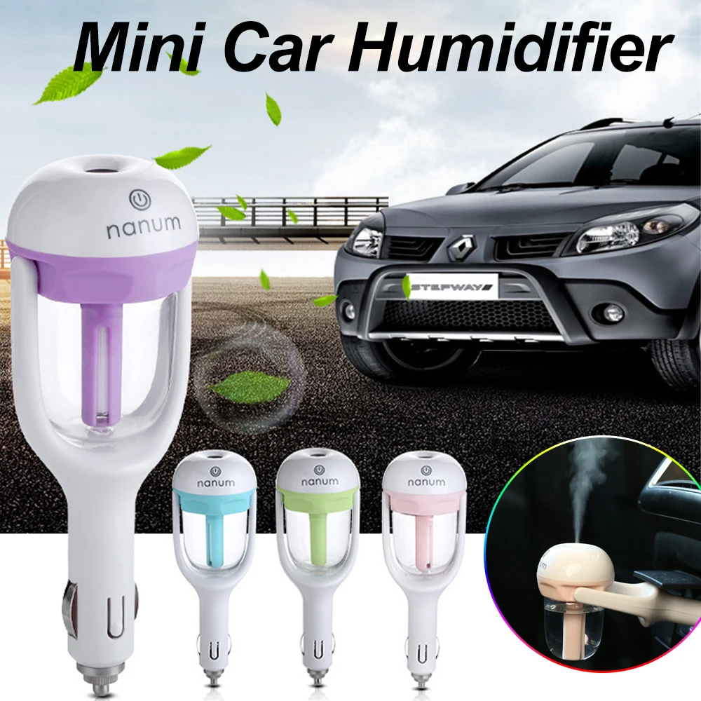 Air Humidifier Mini Ultrasonic Humidifier Romantic Soft Light Aroma Diffuser Auto Mist Maker Sprayer For Car
Air Humidifier Mini Ultrasonic Humidifier Romantic Soft Light Aroma Diffuser Auto Mist Maker Sprayer For Car