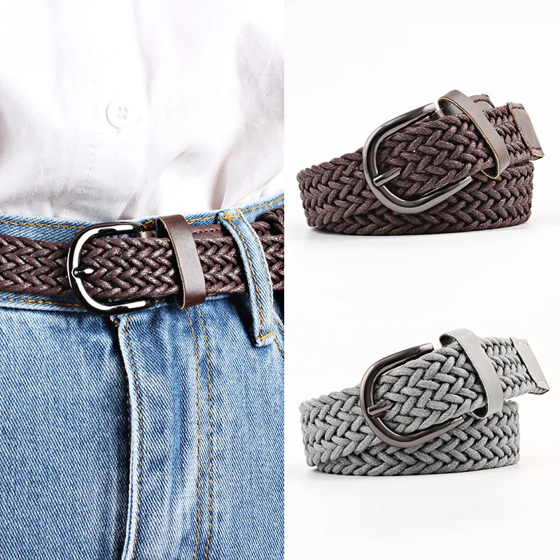 105cm Women Casual Stretch Twist Women's Belt Wax Rope Braided Waistband Belts for Men Luxury Colorful All-match Lady Waist Belt
105cm Women Casual Stretch Twist Women's Belt Wax Rope Braided Waistband Belts for Men Luxury Colorful All-match Lady Waist Belt