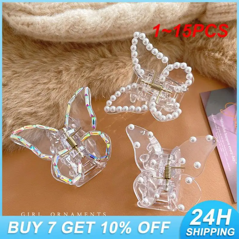 1~15PCS Vintage Trendy Glittering Korean Fashion Transparent Girl Style Accessory Must-have Butterfly Stylish Elegant Korean
1~15PCS Vintage Trendy Glittering Korean Fashion Transparent Girl Style Accessory Must-have Butterfly Stylish Elegant Korean